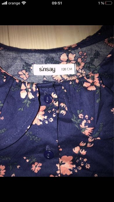 Blugi /bluza/cămașă fete 122-128