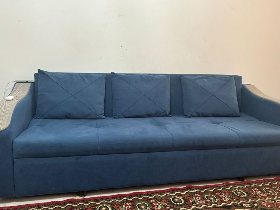 Диван синий, недорого