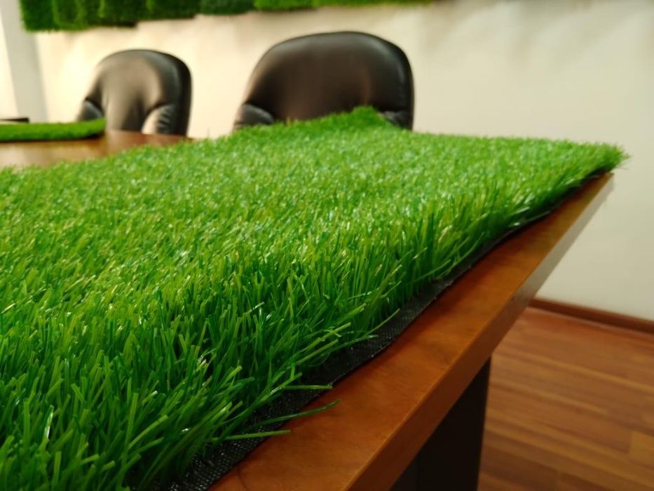 искусственный газон 40мм 50мм 60мм для футбола