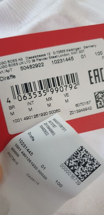 Hugo Boss HUGO Diraffe Mens Size M НОВО! ОРИГИНАЛ! Мъжка Блуза Суичър.