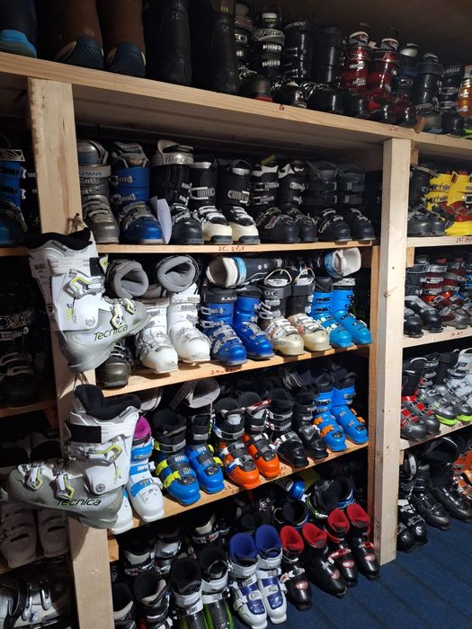 Set schiuri 100 cm Salomon -clapari ski