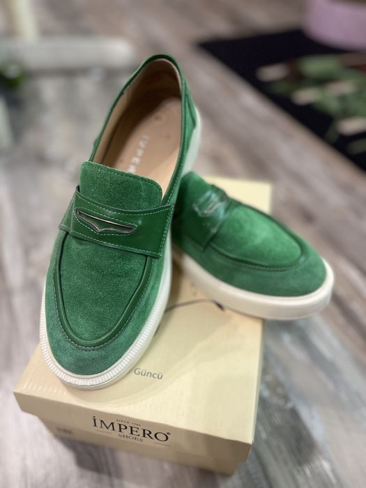 Дамски обувки естествена кожа и велур