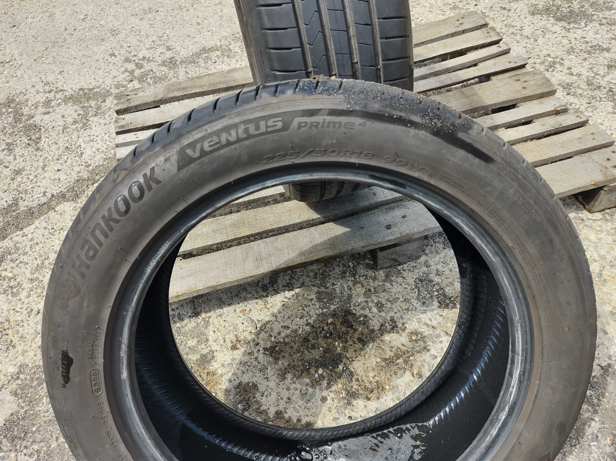 225/50/18 Hankook Ventus Prime4 Dot 2022г Грайфер 6,8мм