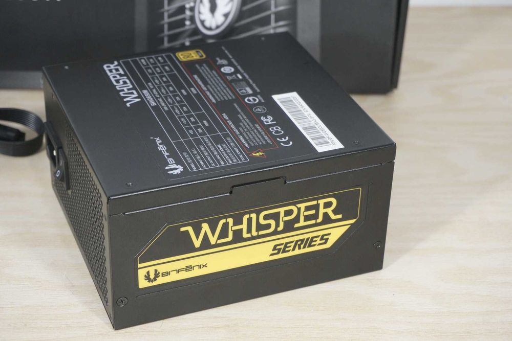 Захранване 650W BitFenix Whisper 650 80+ Gold PSU / Вкл.ДДС