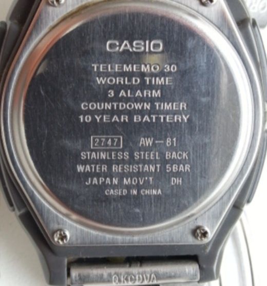 CASIO - telememo