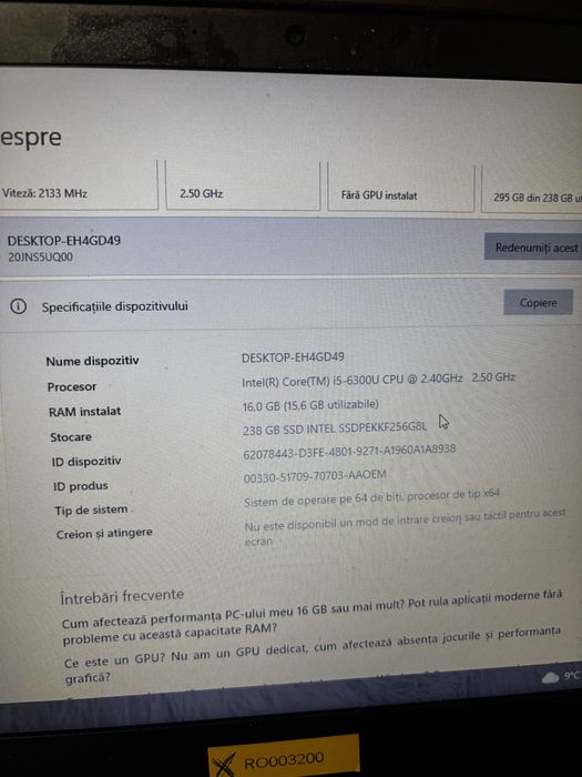 Leptop Lenovo Thinkpad