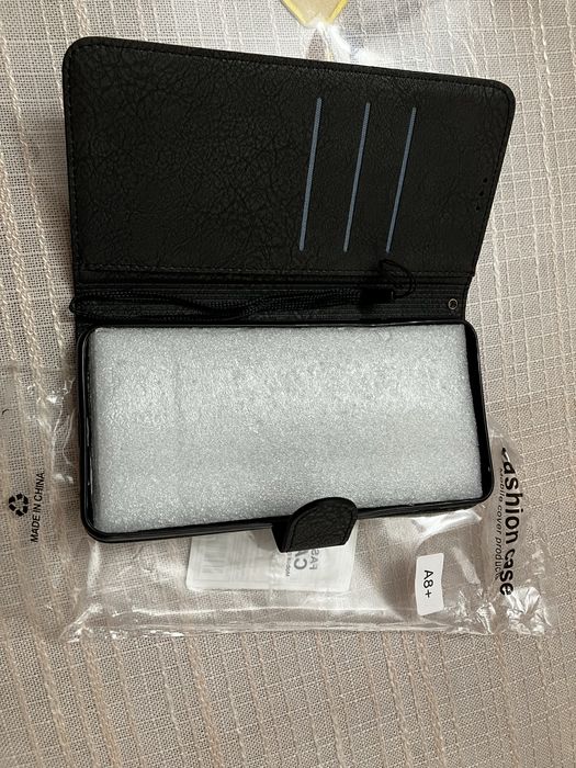 Калъф тип портмоне за Samsung A8+ 2018