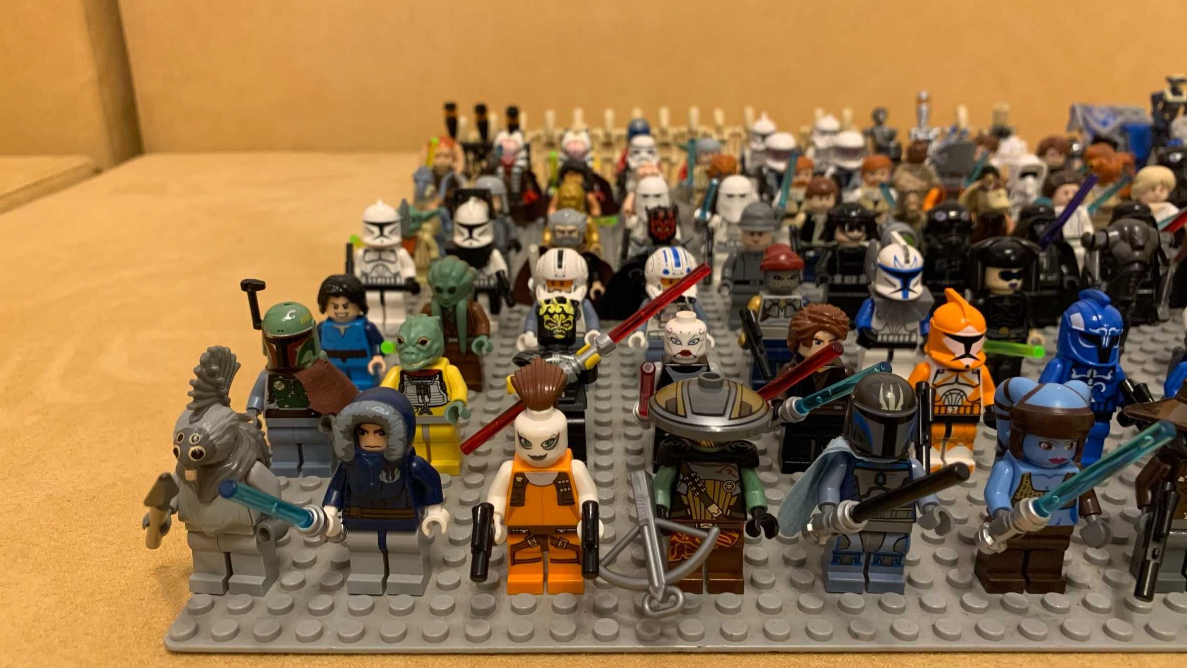 115 Lego Minifigurine  StarWars Colectie valoare piata 1360e ORIGINALE