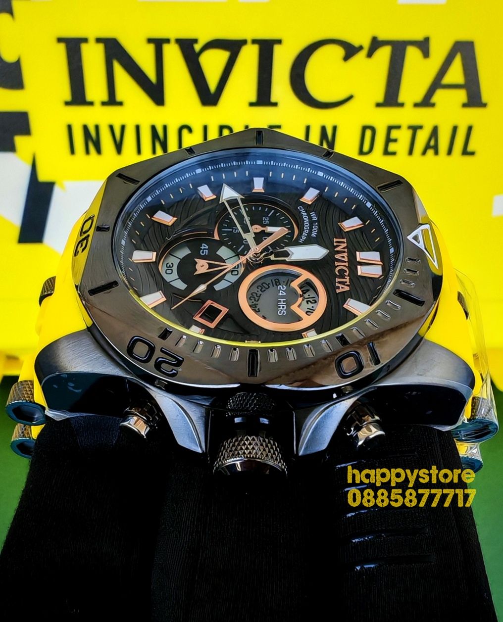 INVICTA Hexagon 50 mm, Инвикта нов ръчен часовник