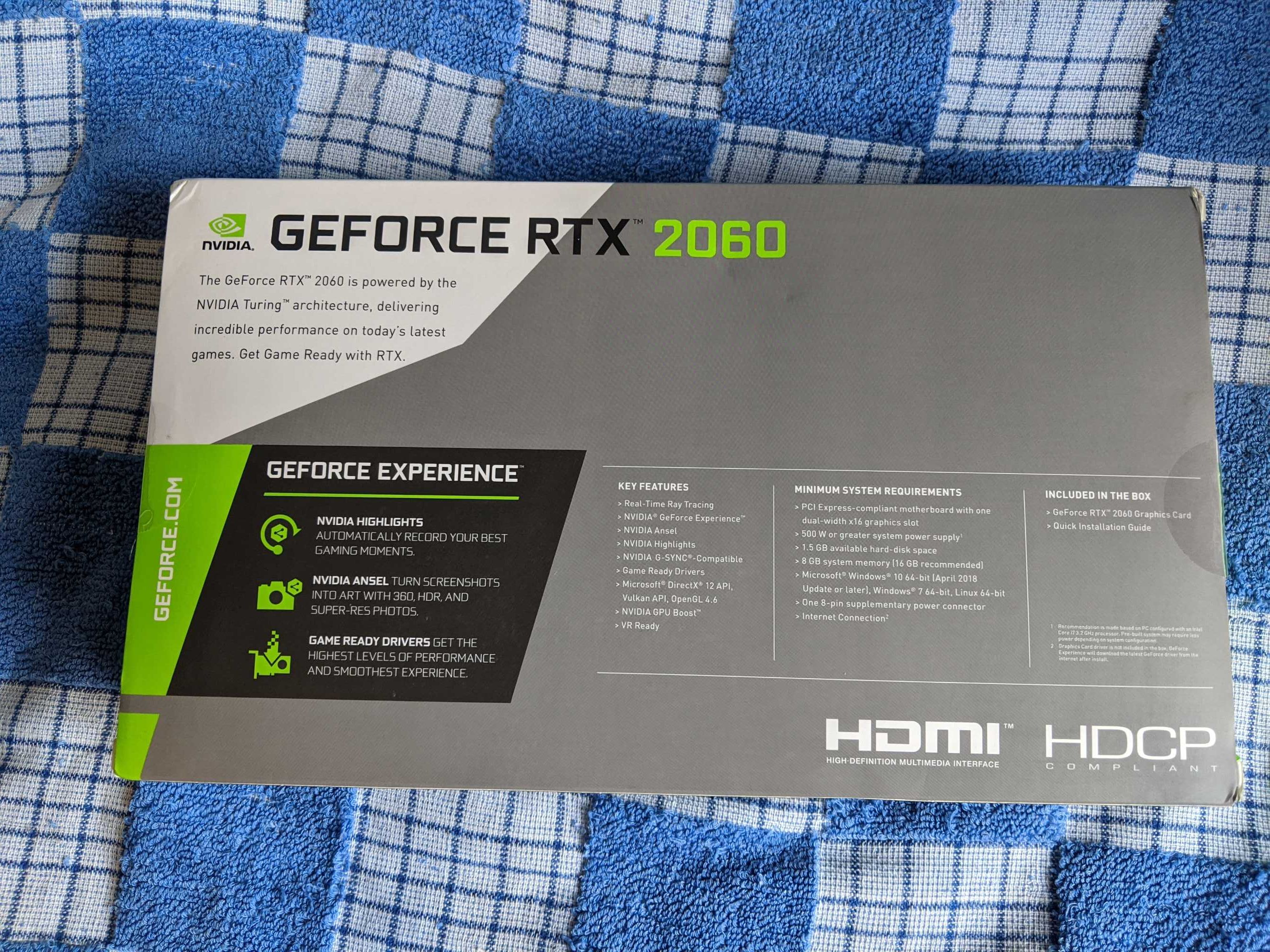 Видеокарта Pny Nvidia GeForce RTX 2060 REVEL Dual Fan 12GB GDDR6