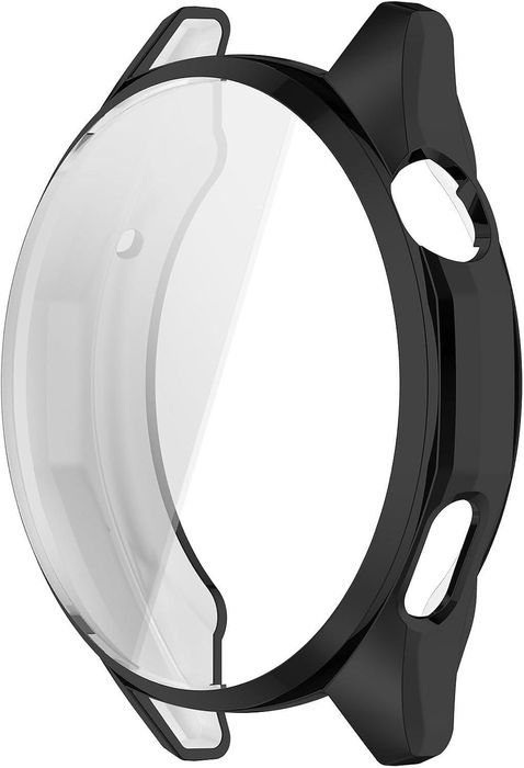 Силиконов кейс 360° градуса за часовник huawei watch gt6 46mm - черен