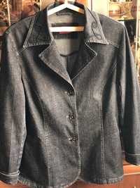 Стильная немецкая  джинсовая куртка коричневого цвета. Фирма Hammer.
