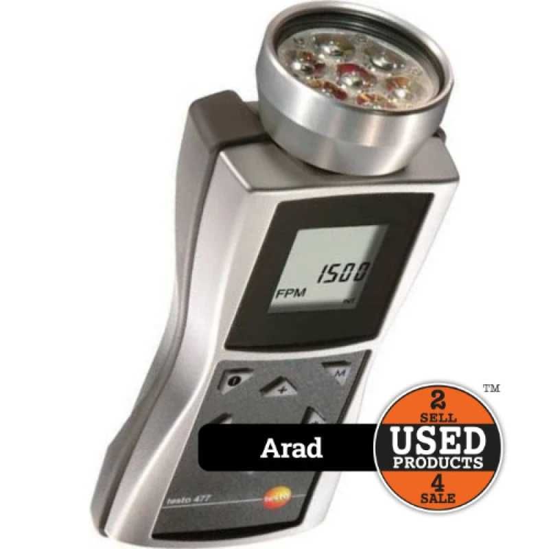 Stroboscop digital portabil cu LED Testo 477 | UsedProducts.ro