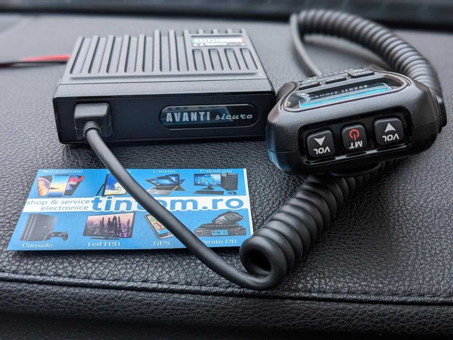 Statie Radio CB Avanti SICURO 20 ASQ Dimensiuni Reduse * Editie 2026 *
