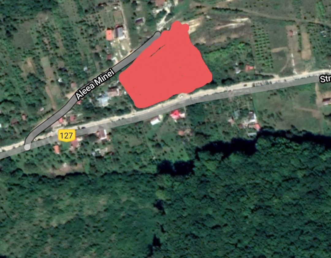 Teren intravilan variante Auto rate Deva strada Roci