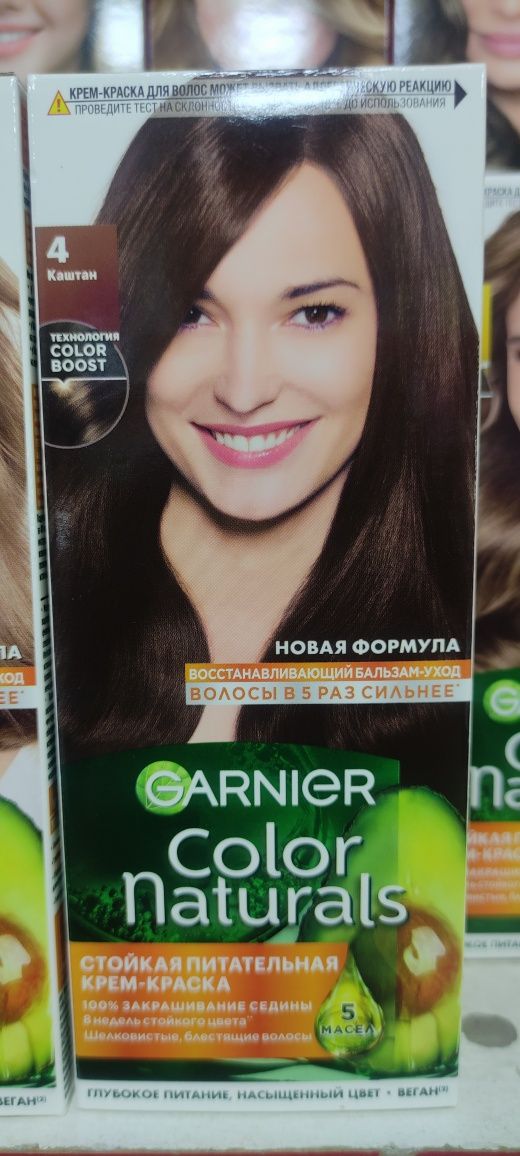 Краска для волос Garnier Color Naturals.