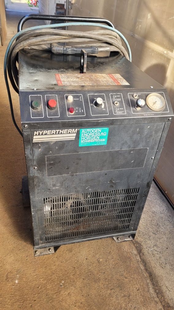 plasma debitat tabla metal inox otel hypertherm max 100