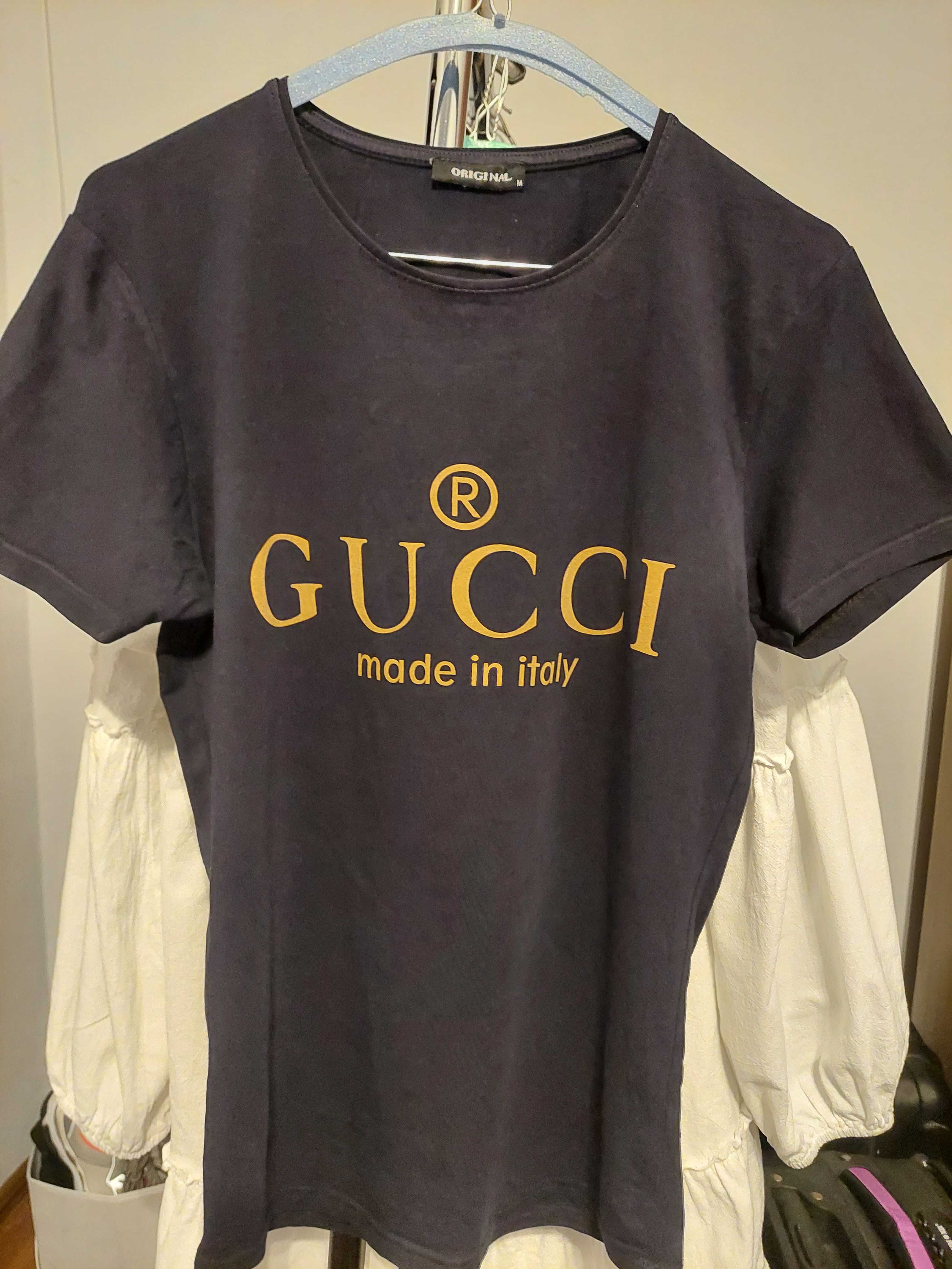 Tricou de dama bleumarin Gucci/stil Guess Diesel LV