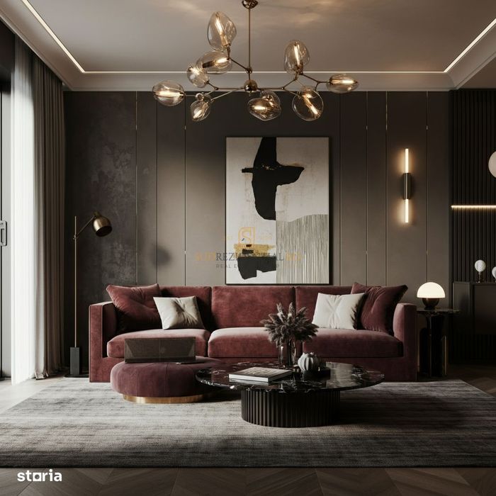 Apartament spatios cu 3 camere, proiect premium - zona centrala