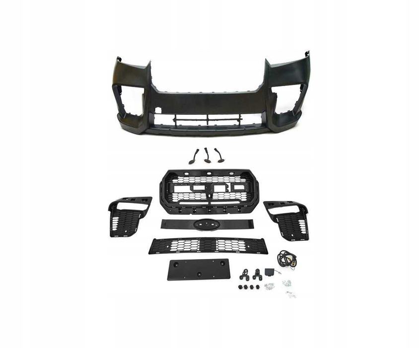 Предна броня, алуминиев капак за Ford Explorer 2020 - 23 Raptor style