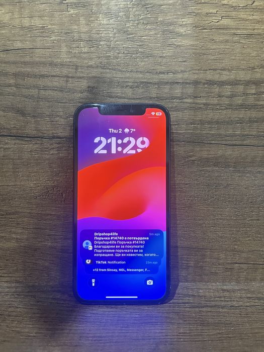 Iphone 12 100% капацитет на батерията