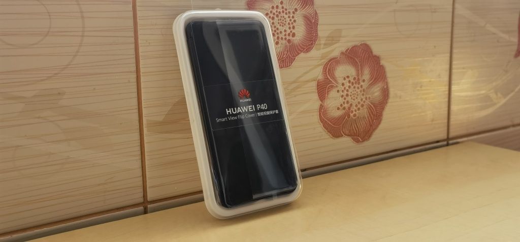 Husa / Carcasa Originala Flip Cover Smart View _ Huawei P40 _ SIGILATA