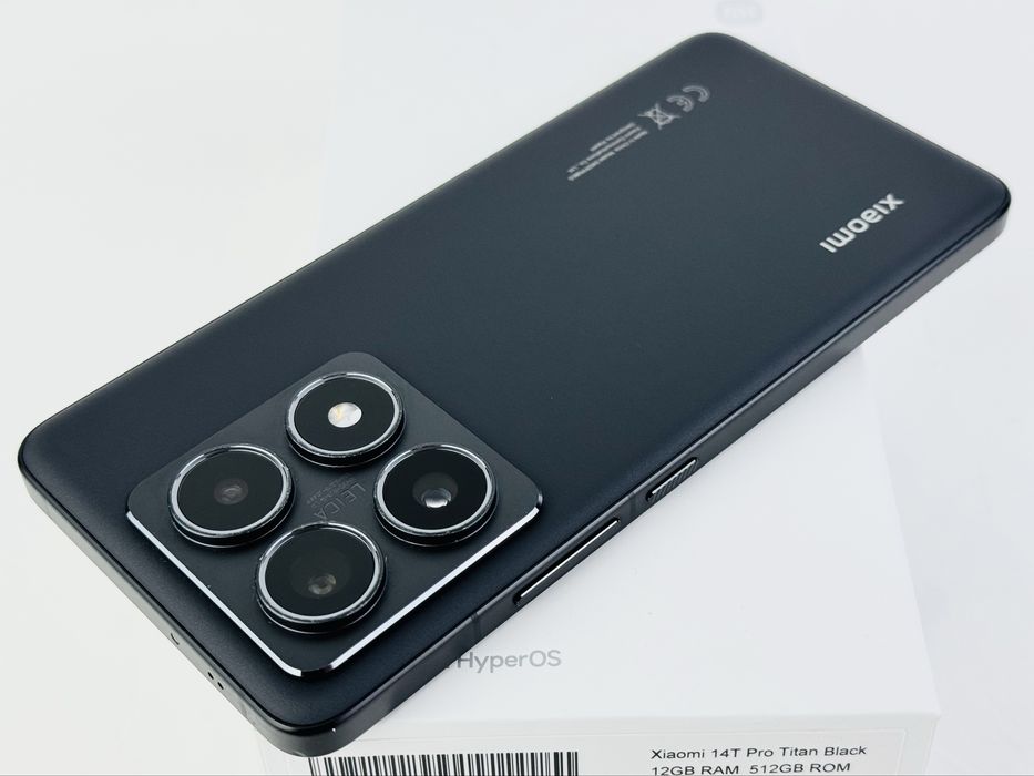 Xiaomi 14T Pro 5G 512GB 12RAM Titan Black Отличен! Гаранция!