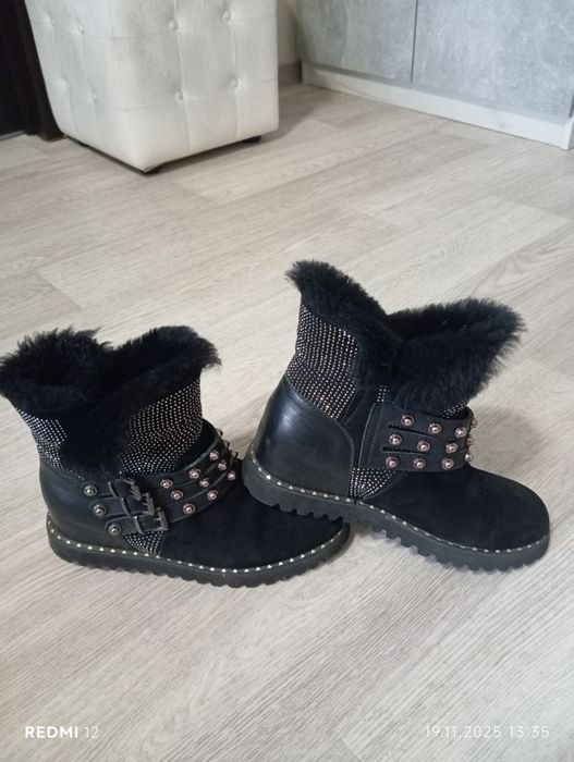 Сапоги зимние натуральные