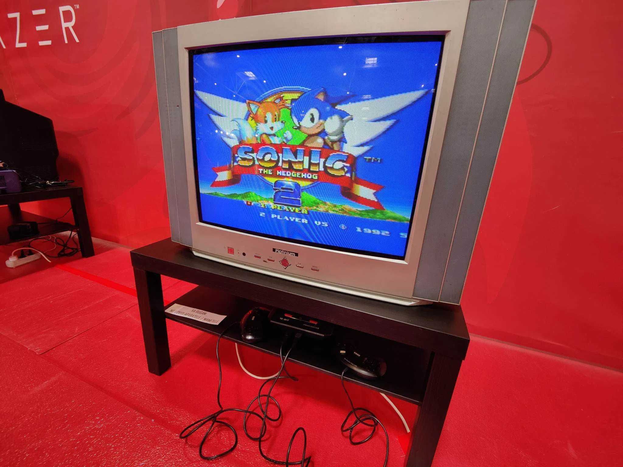 EVENIMENT Retro Gaming Lan Party Jocuri Video Console pe Televizor CRT
