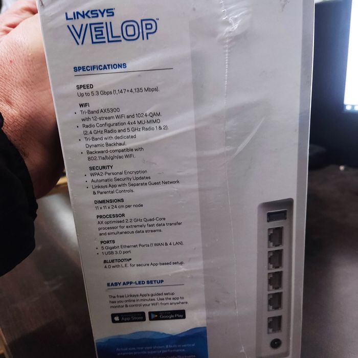Рутер есктендър velop Lynksys MX5300