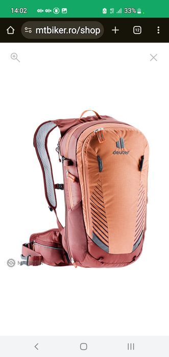 Rucsac Deuter Compact exp 12 sl, 12 L