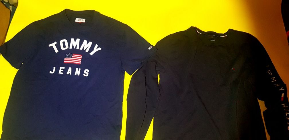 Tommy Hilfiger  мъжка тениска и блуза М