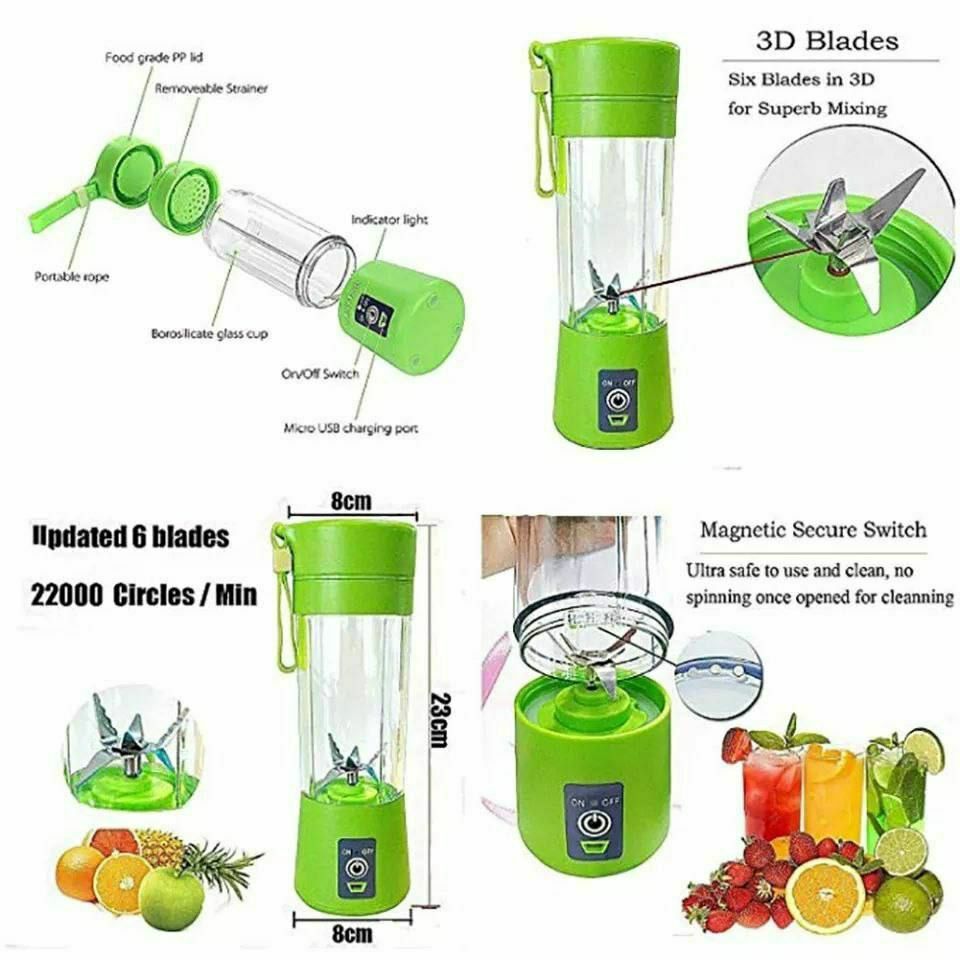 Mini blender blendr мини блендер сокивижималка  доставка бесплатная