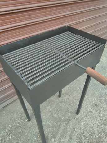 Комбинирано барбекю - на дървени въглища и ток!
