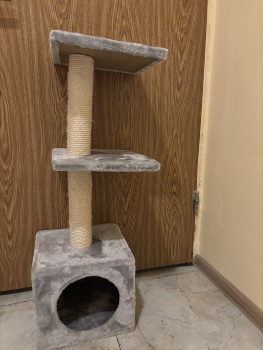 Котешко дърво със скречер