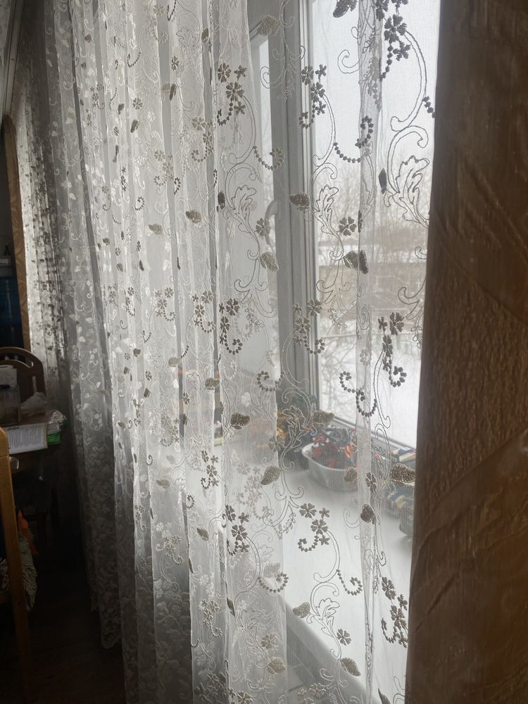 Продам тюль и портьеры
