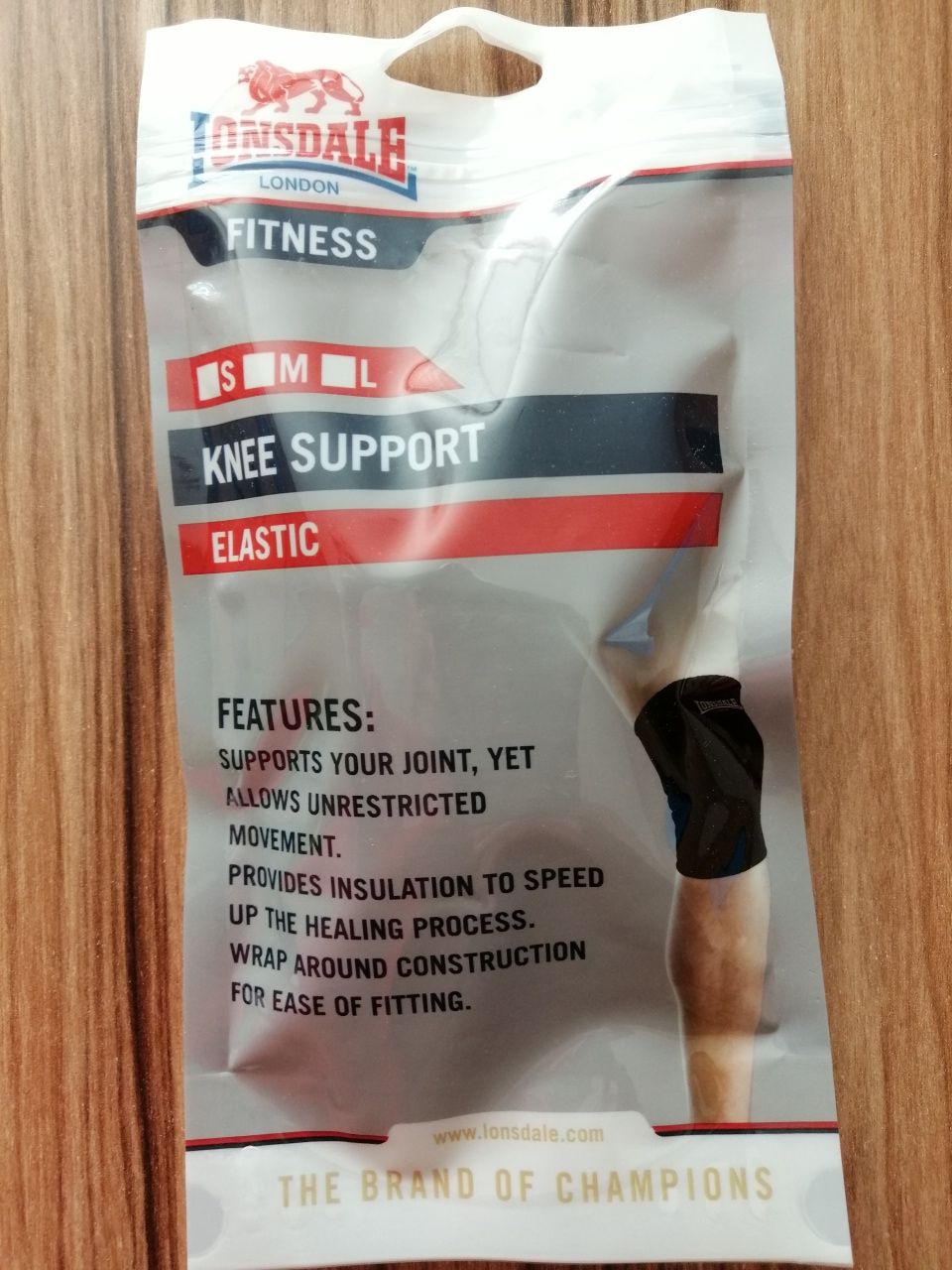 Наколенка Lonsdale fitness knee support
