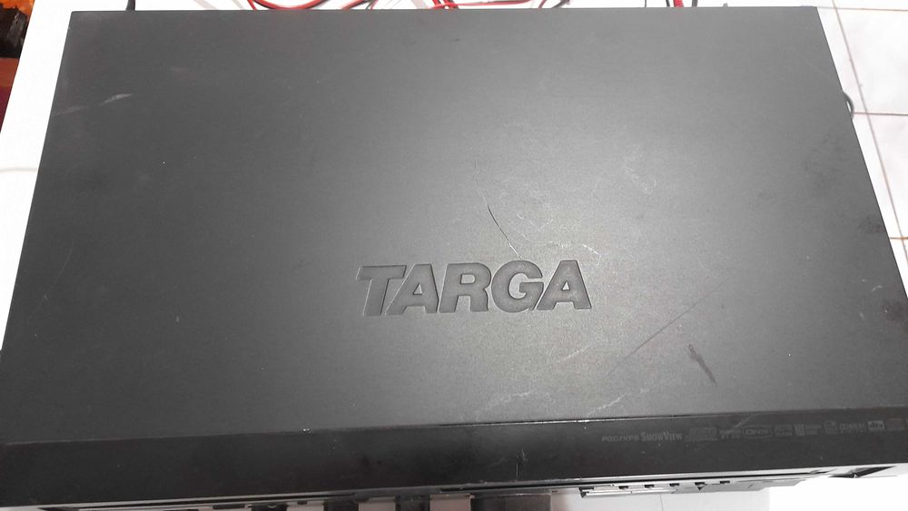 dvd+videorecorder vhs targa