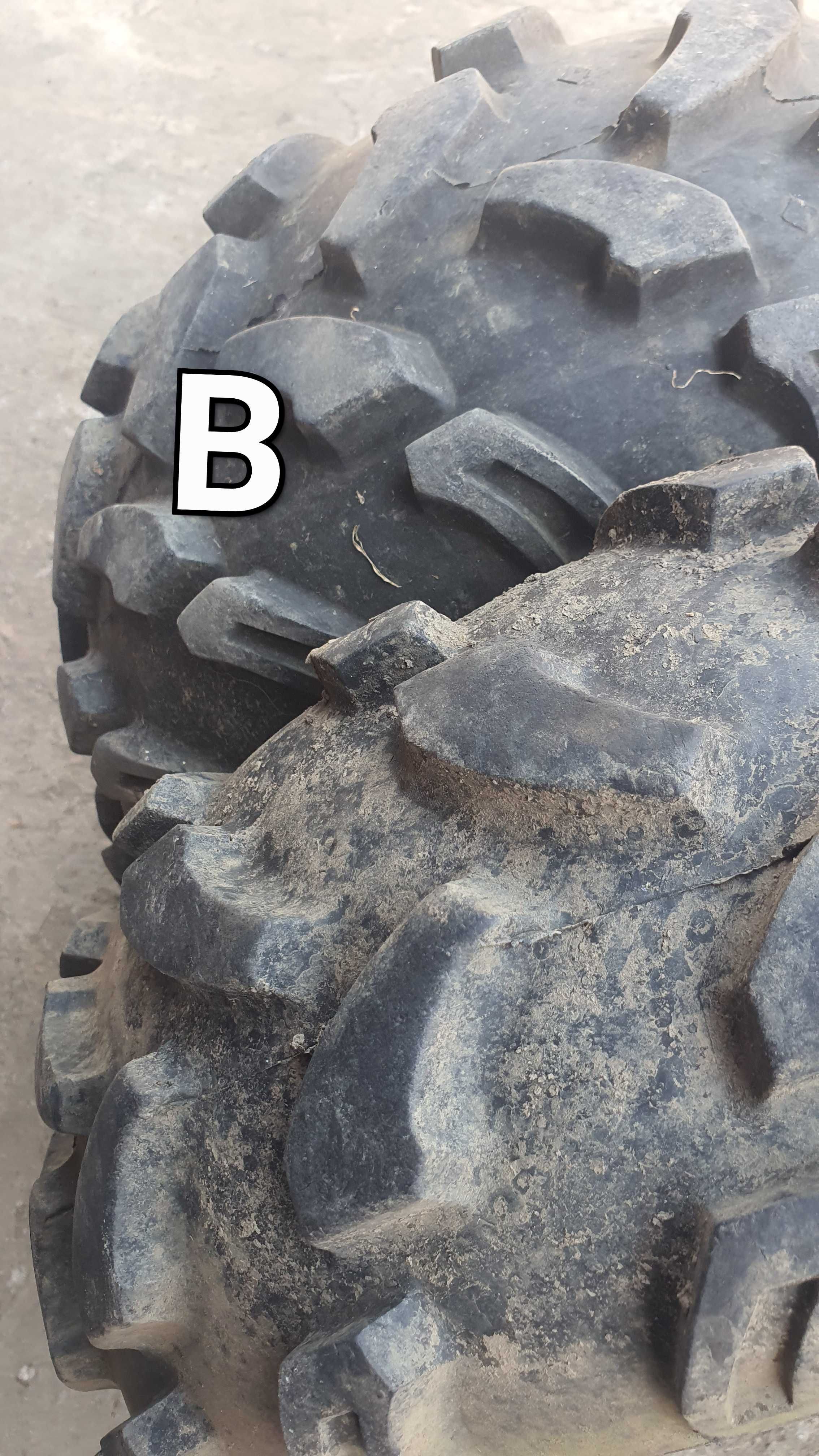 SET 2 BUC-Atv-18x9.50-8    19x7-8 Jante Anvelope Roți Cauciuc ATV-Quad