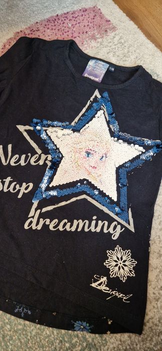 Bluză Desigual 7-8 ani Elsa și Ana