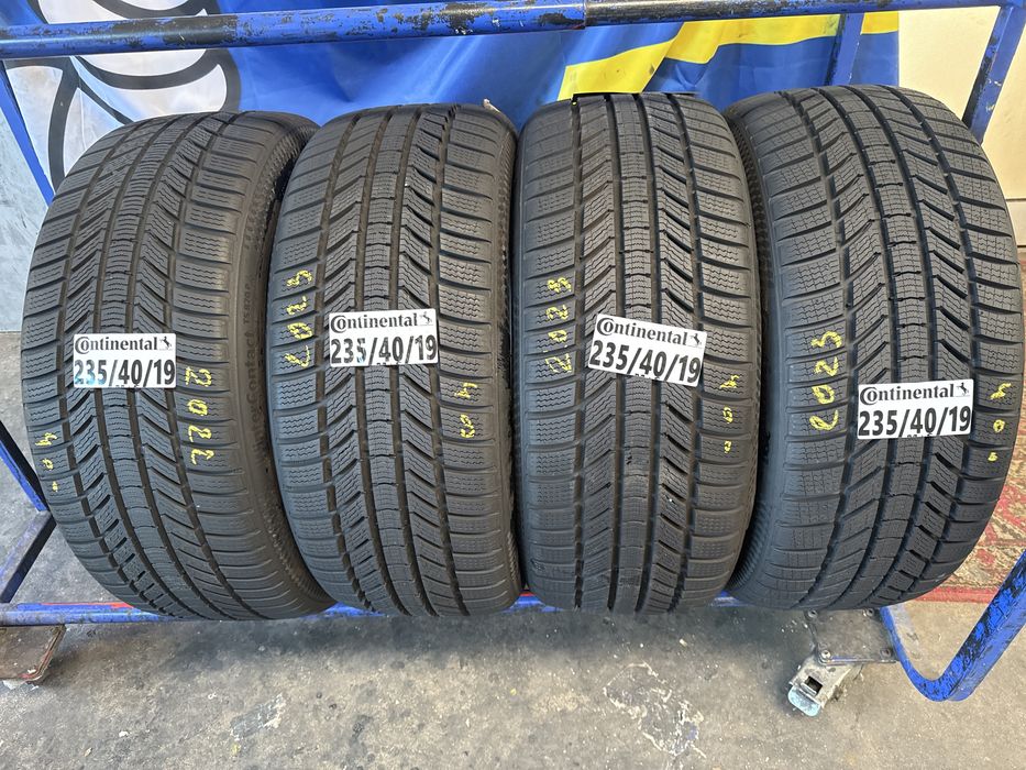 235/40/19 Continental M+S