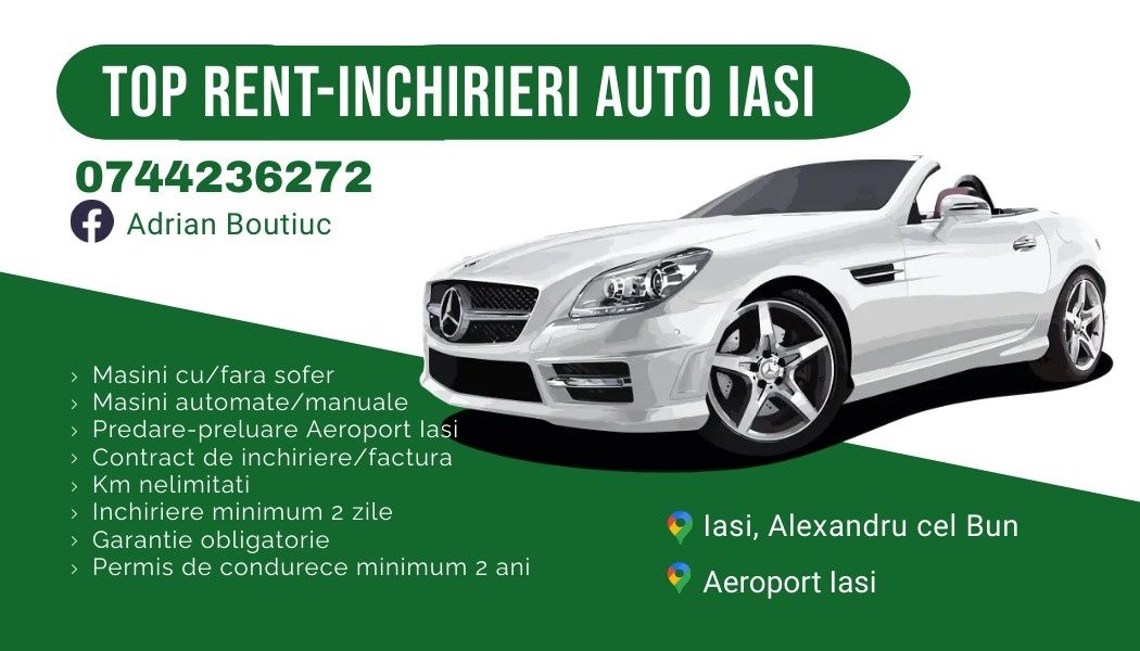 Inchirieri auto Iași