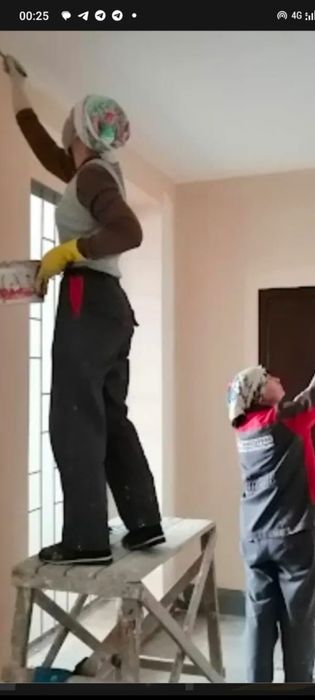 Малярные работы .