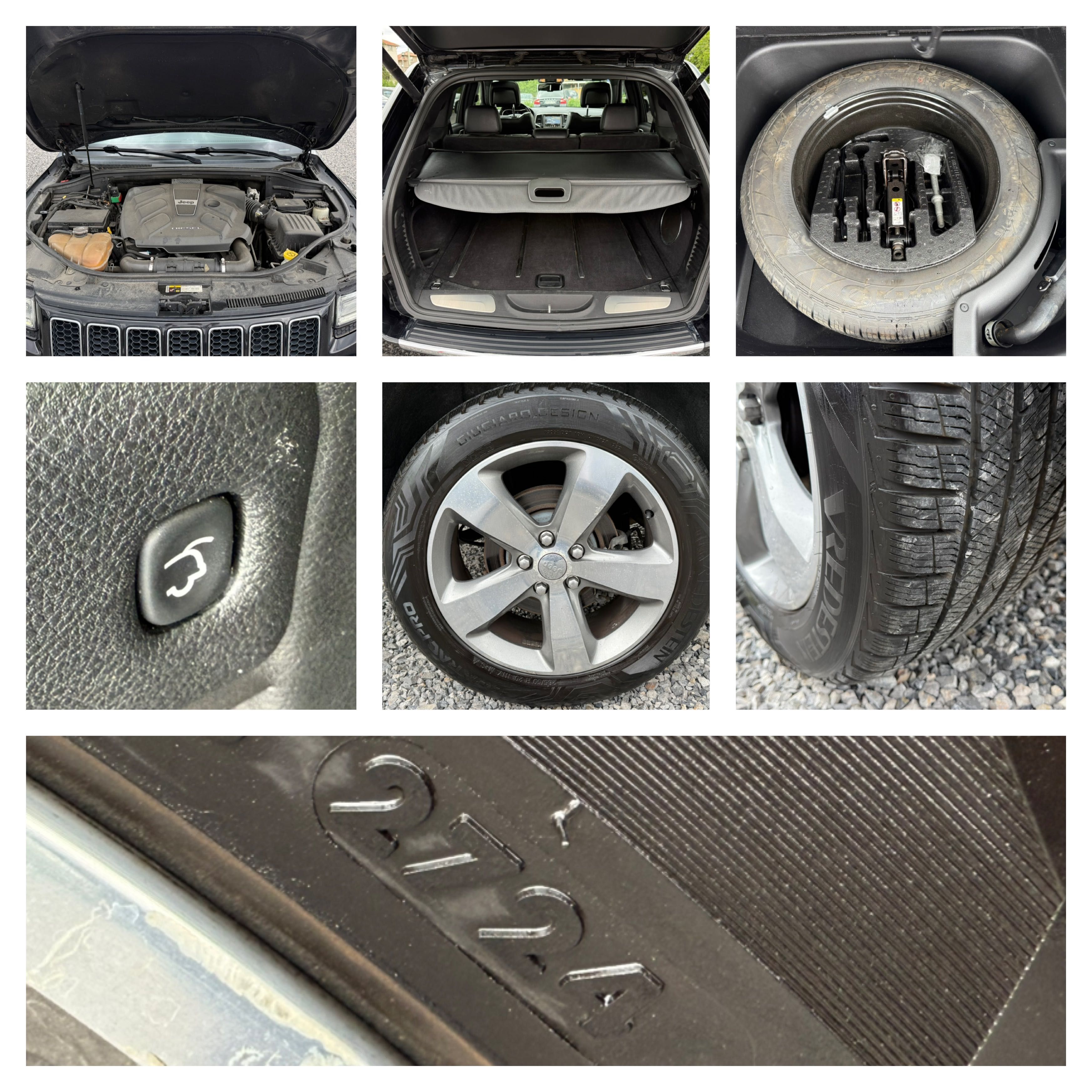Jeep Grand cherokee OVERLAND 3.0 CRD (250 кс) 4x4 Automatic 236 000 km