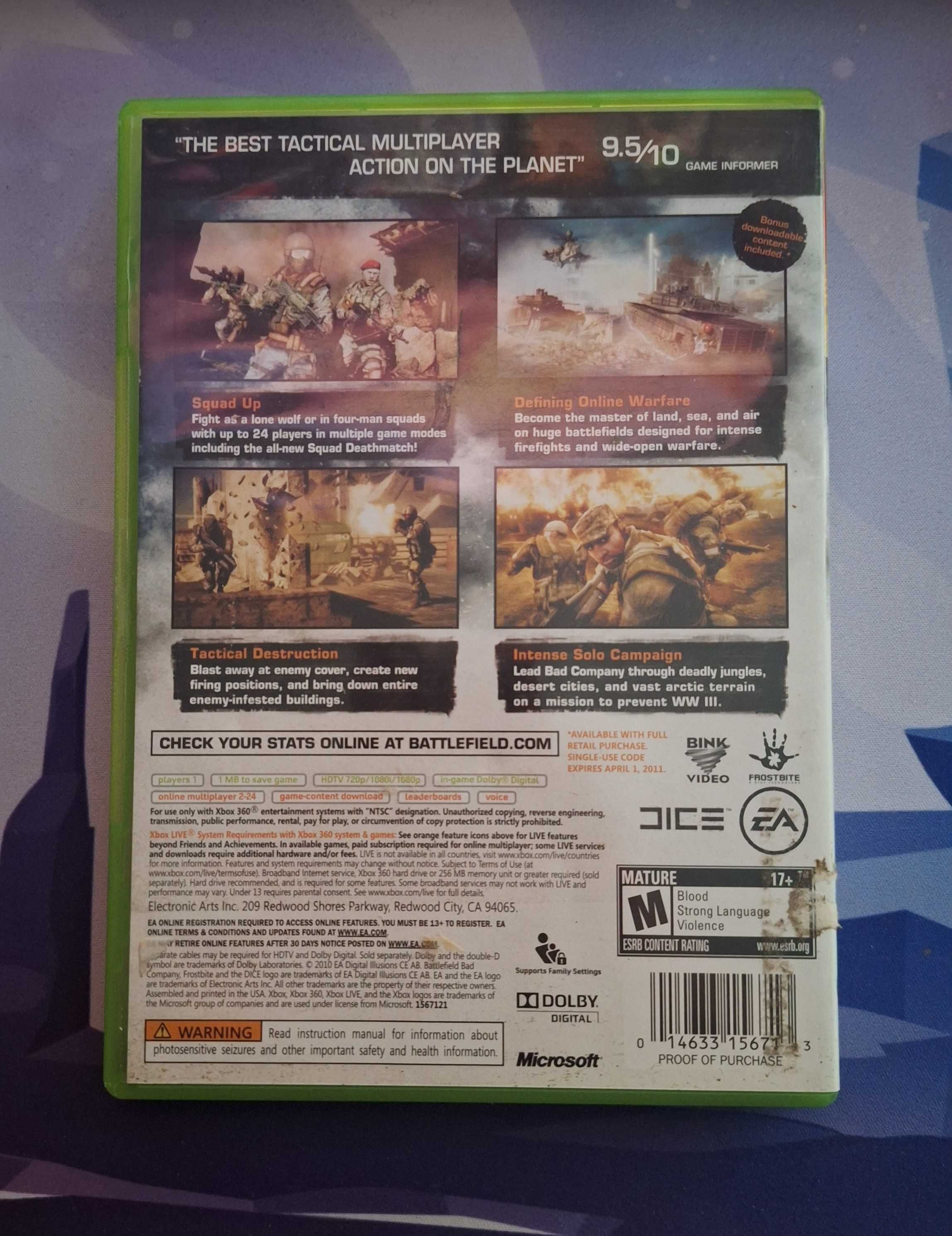 Joc Battlefield Bad Company 2 Xbox 360 NTSC (US)