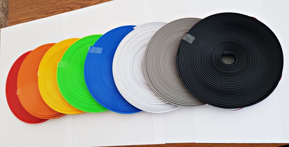 Banda protectie jante negru gri verde albastru rosu galben portocaliu