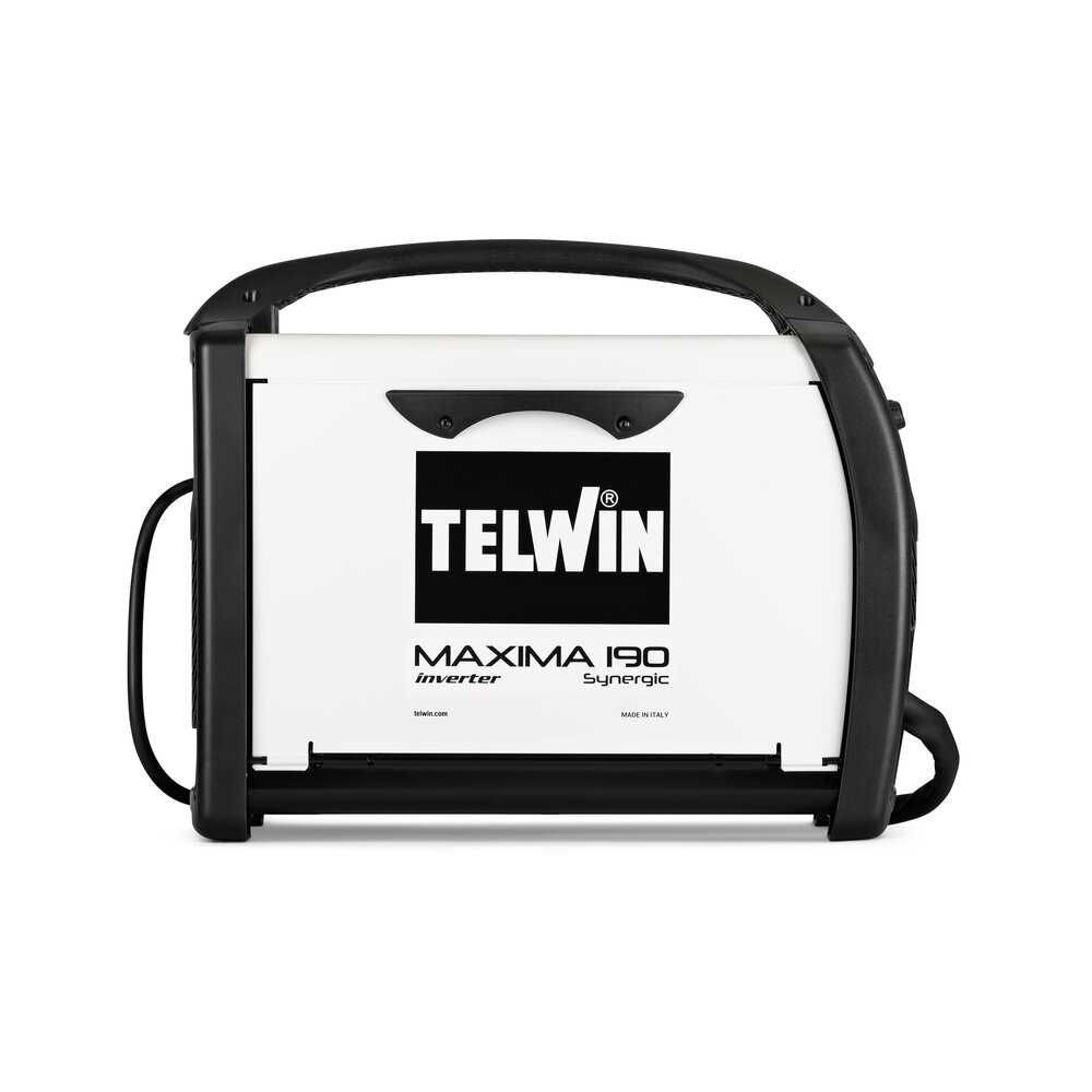 Aparat sudura cu sarma TELWIN MAXIMA 190 + butelie 8L argon CO2 plina