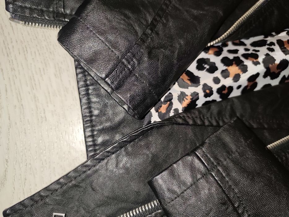 Детско Рокерско яке еко кожа H&M