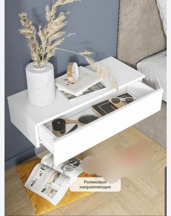 Супер акция Тумба навесная консоль. Oq rangi ham bor Есть белый цвет.