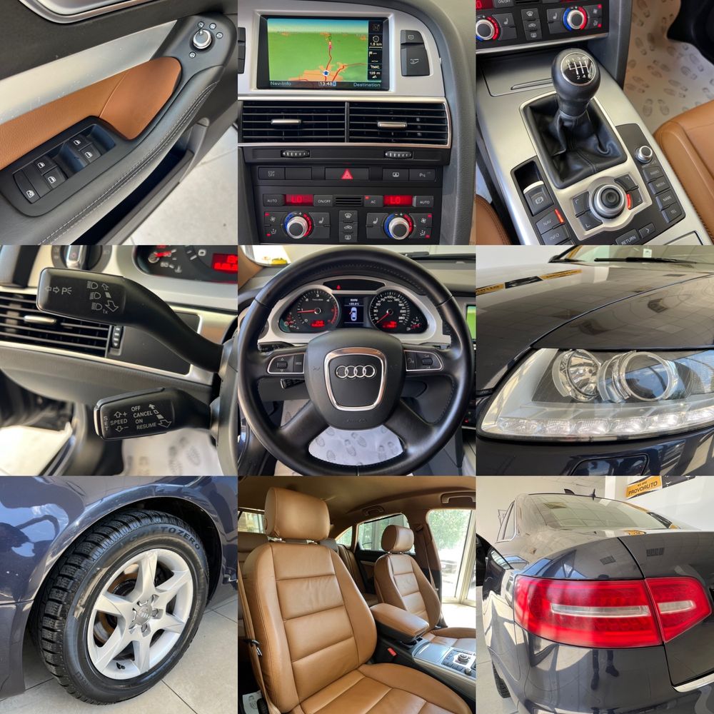 *Audi A6 2.0TDI(140cp)*2010*Euro5*Led*Xenon*Navi color*Piele cognac*